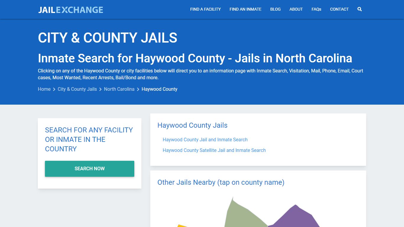 Inmate Search for Haywood County | Jails in North Carolina - Jail Exchange